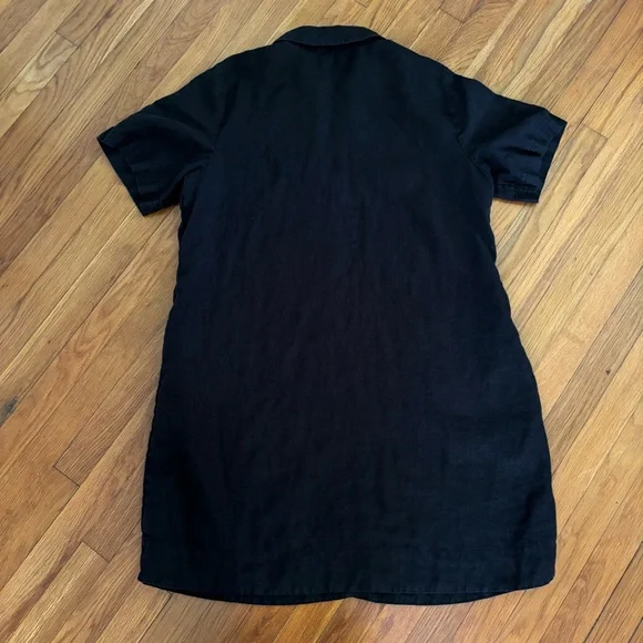 J. Crew Bungalow Popover Linen Dress XLT - Picture 4 of 6